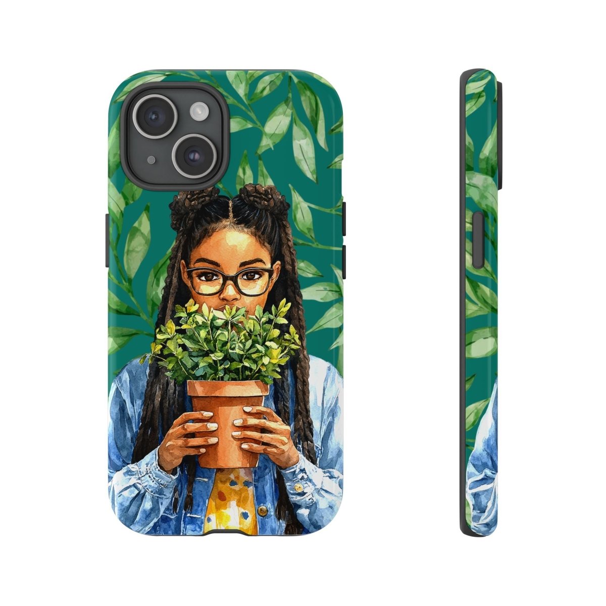 Plant Face Phone Case - The Trini Gee