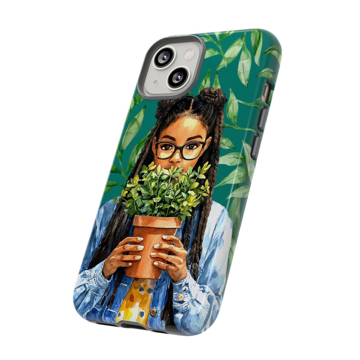 Plant Face Phone Case - The Trini Gee