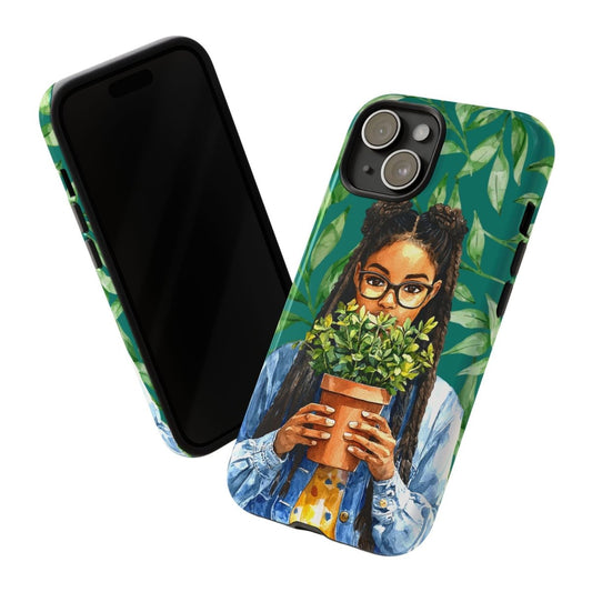 Plant Face Phone Case - The Trini Gee