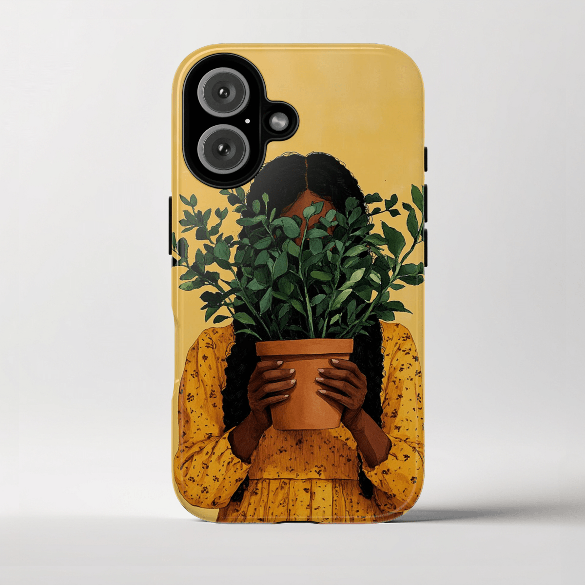 Plant Face Phone Case - The Trini Gee