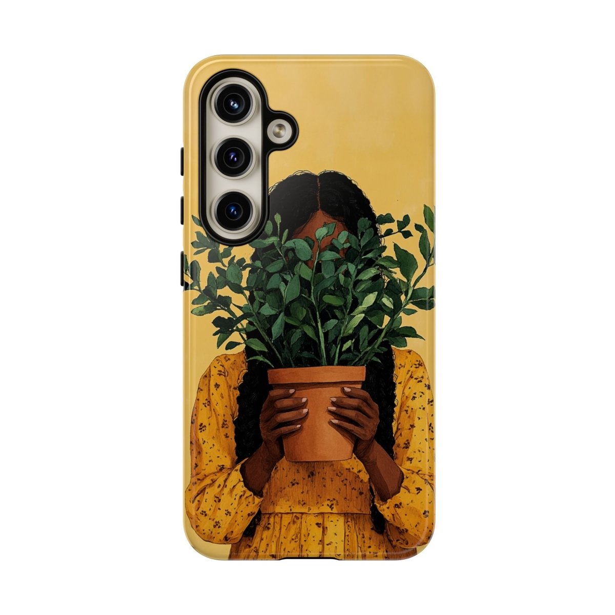 Plant Face Phone Case - The Trini Gee