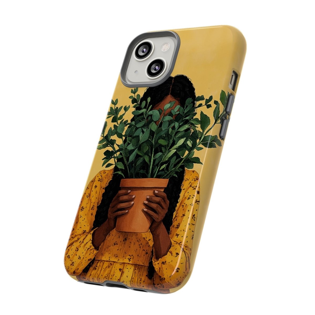 Plant Face Phone Case - The Trini Gee