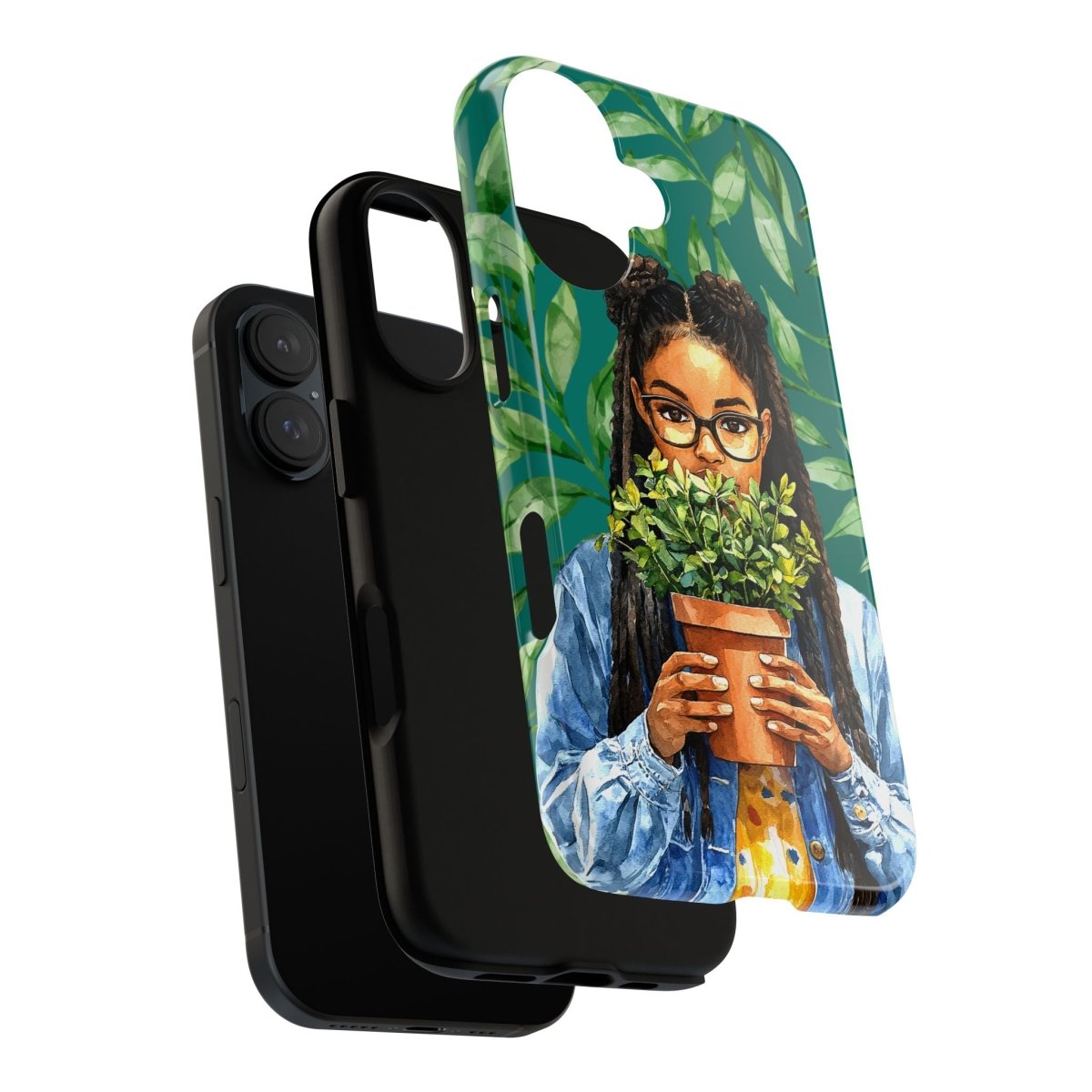 Plant Face Phone Case - The Trini Gee