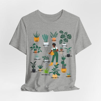 Plant ID Shirt - Afrocentric Art by The Trini Gee