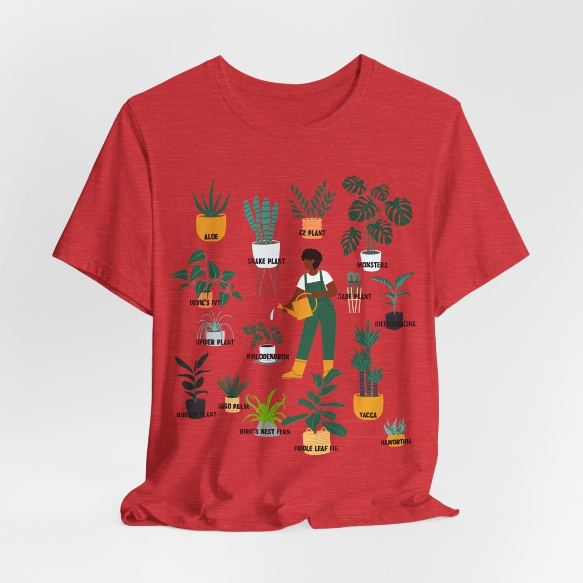 Plant ID Shirt - Afrocentric Art by The Trini Gee