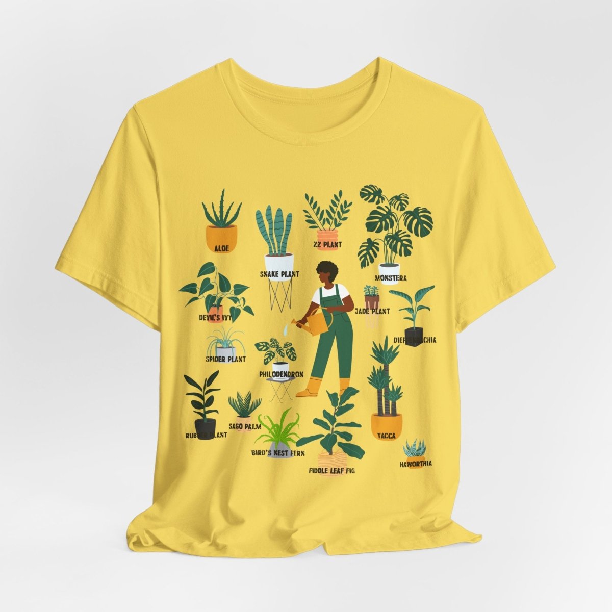 Plant ID Shirt - Afrocentric Art by The Trini Gee