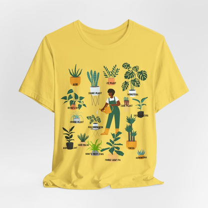 Plant ID Shirt - Afrocentric Art by The Trini Gee