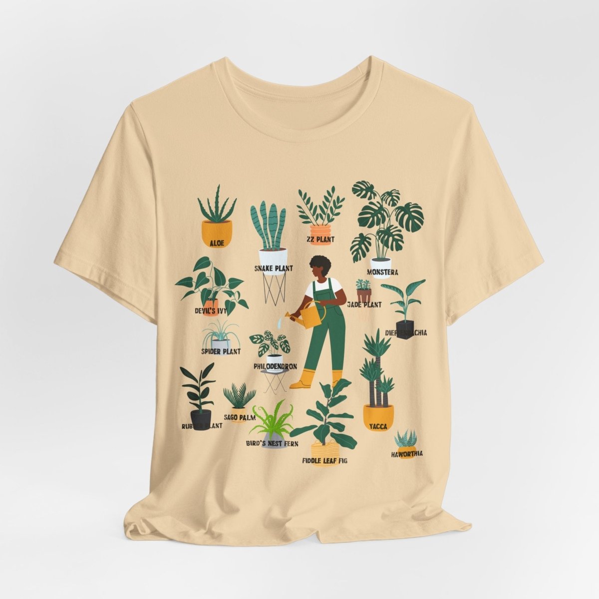 Plant ID Shirt - Afrocentric Art by The Trini Gee