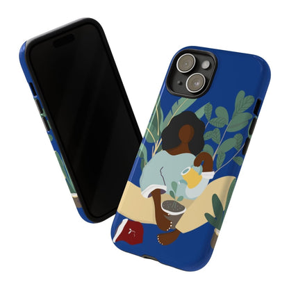 Plant Lady Phone Cases - Afrocentric Art by The Trini Gee