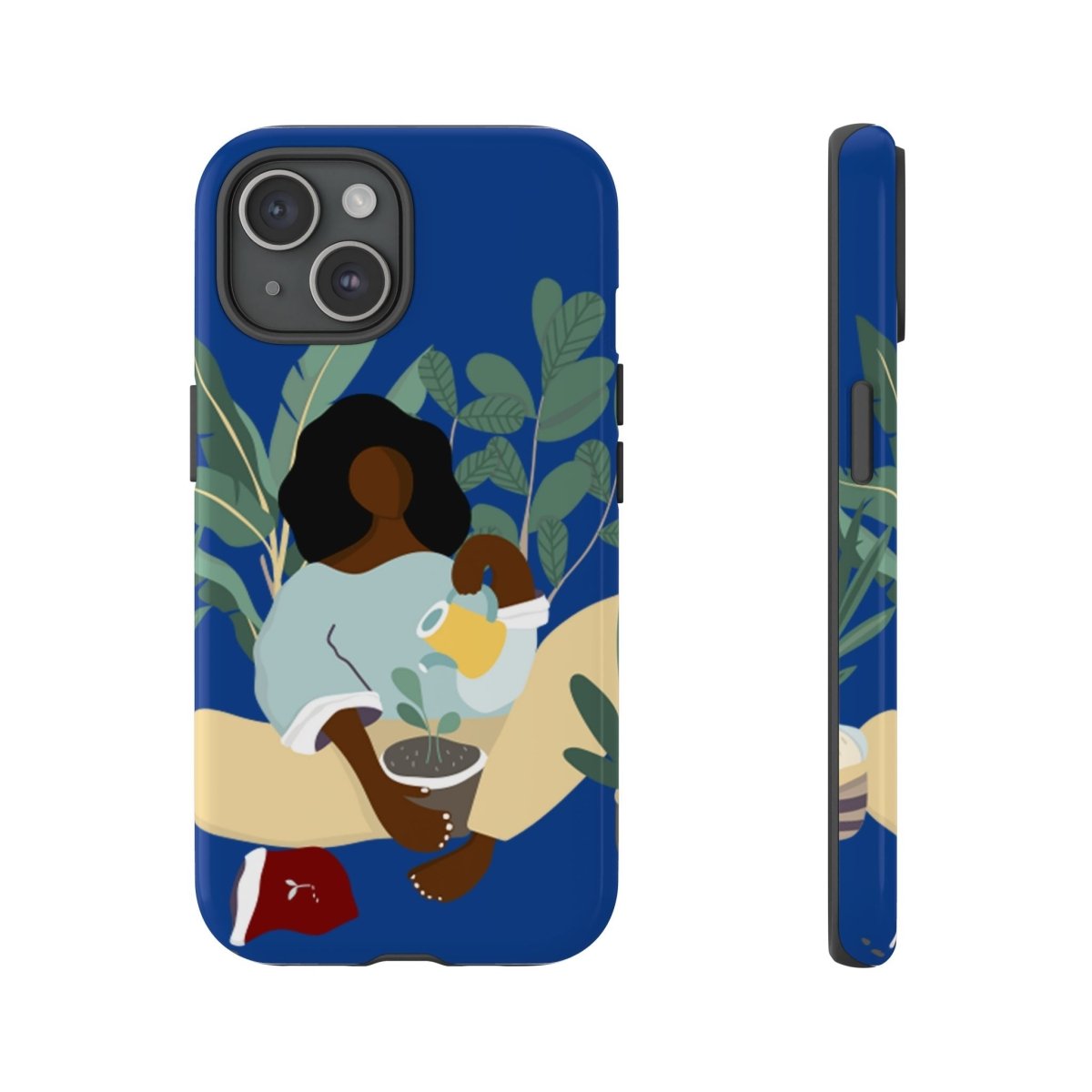 Plant Lady Phone Cases - Afrocentric Art by The Trini Gee