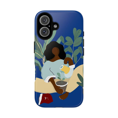 Plant Lady Phone Cases - Afrocentric Art by The Trini Gee