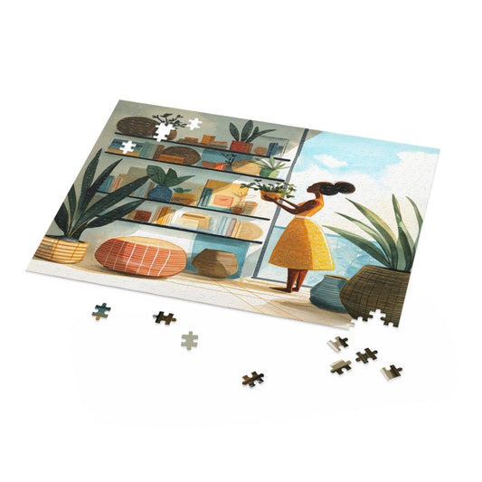 Plant Mama Puzzle - Afrocentric Art by The Trini Gee