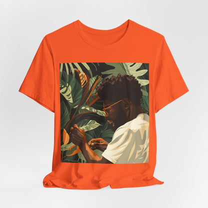 Plant Man Shirt - Afrocentric Art by The Trini Gee