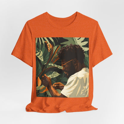 Plant Man Shirt - Afrocentric Art by The Trini Gee