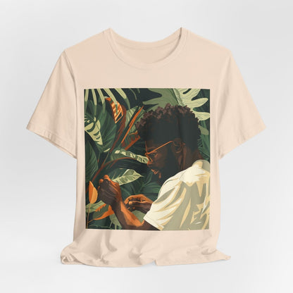 Plant Man Shirt - Afrocentric Art by The Trini Gee
