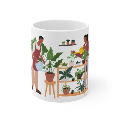 Plant People Mug - Afrocentric Art by The Trini Gee