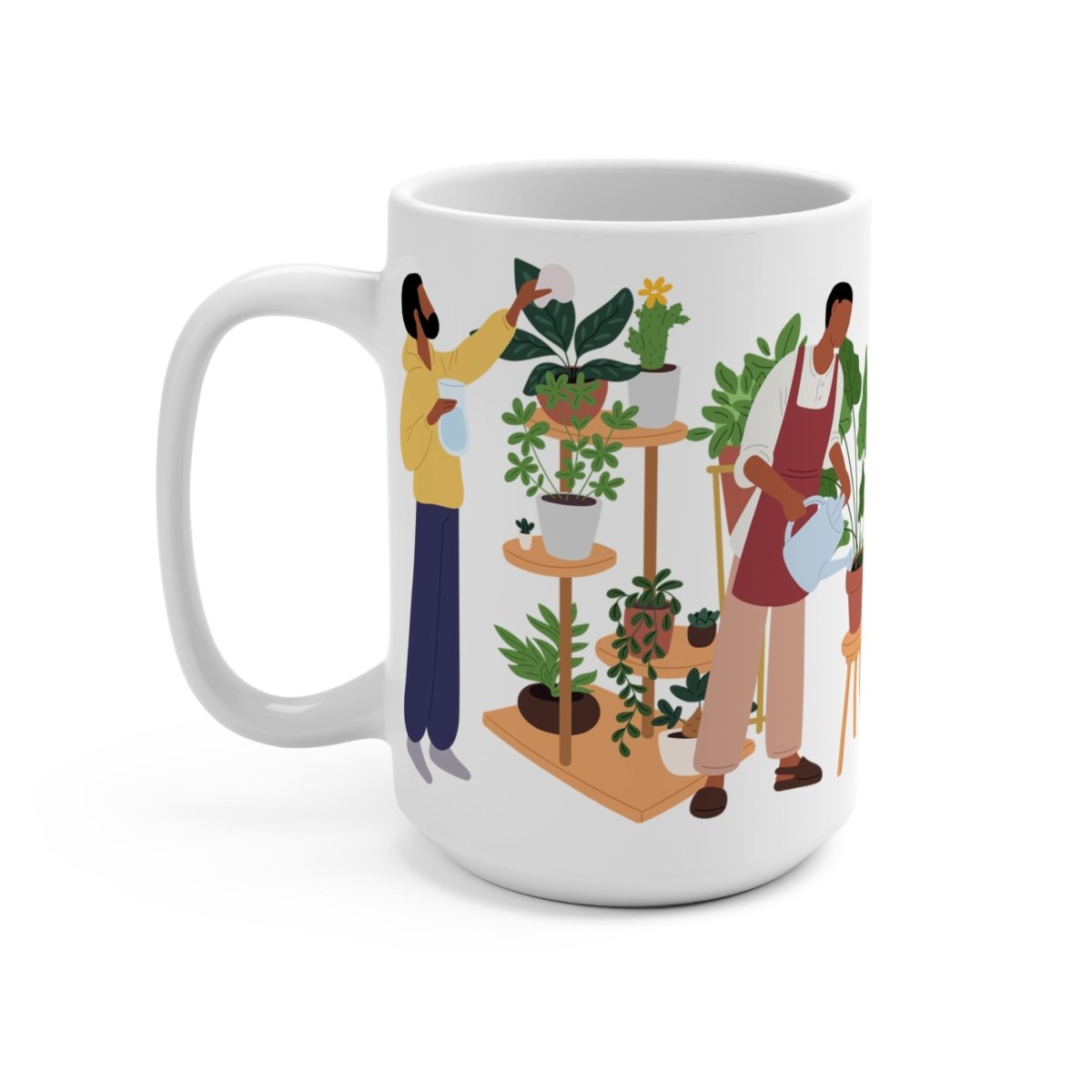 Plant People Mug - Afrocentric Art by The Trini Gee