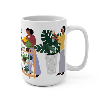 Plant People Mug - Afrocentric Art by The Trini Gee
