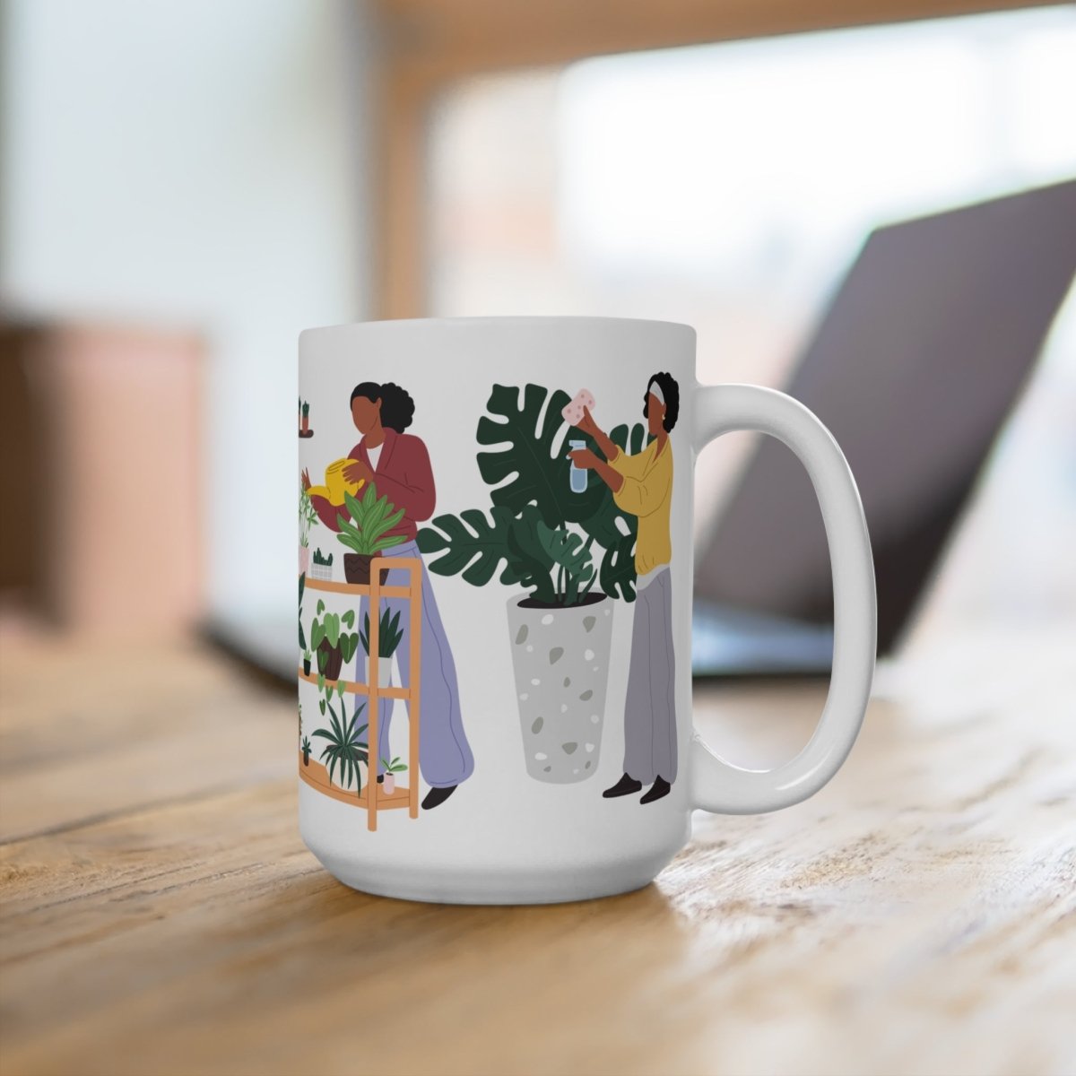 Plant People Mug - Afrocentric Art by The Trini Gee