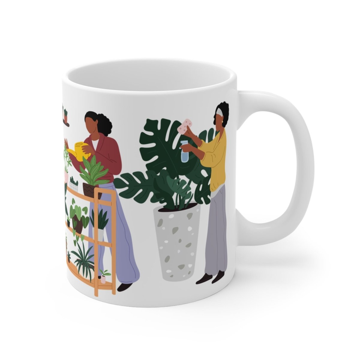 Plant People Mug - Afrocentric Art by The Trini Gee