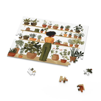 Plant Study Puzzle - Afrocentric Art by The Trini Gee