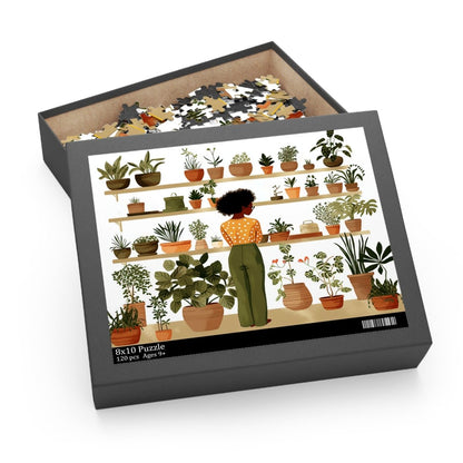 Plant Study Puzzle - Afrocentric Art by The Trini Gee