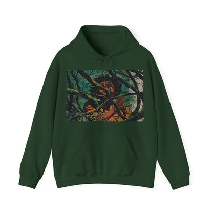 Plant Trap Hoodie - Afrocentric Art by The Trini Gee