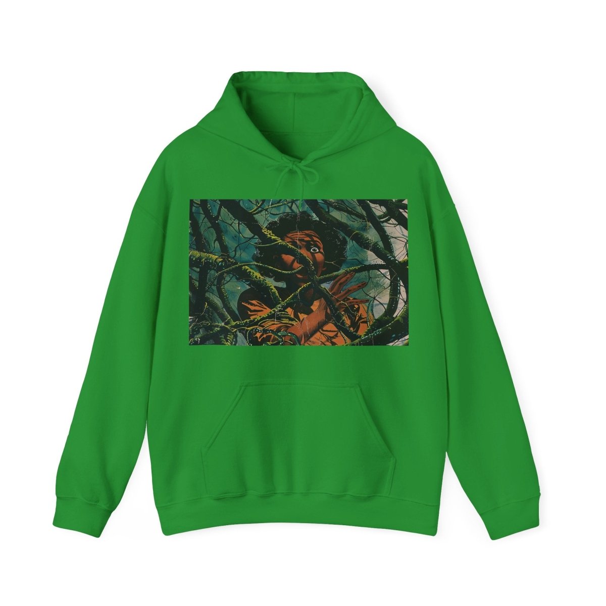 Plant Trap Hoodie - Afrocentric Art by The Trini Gee