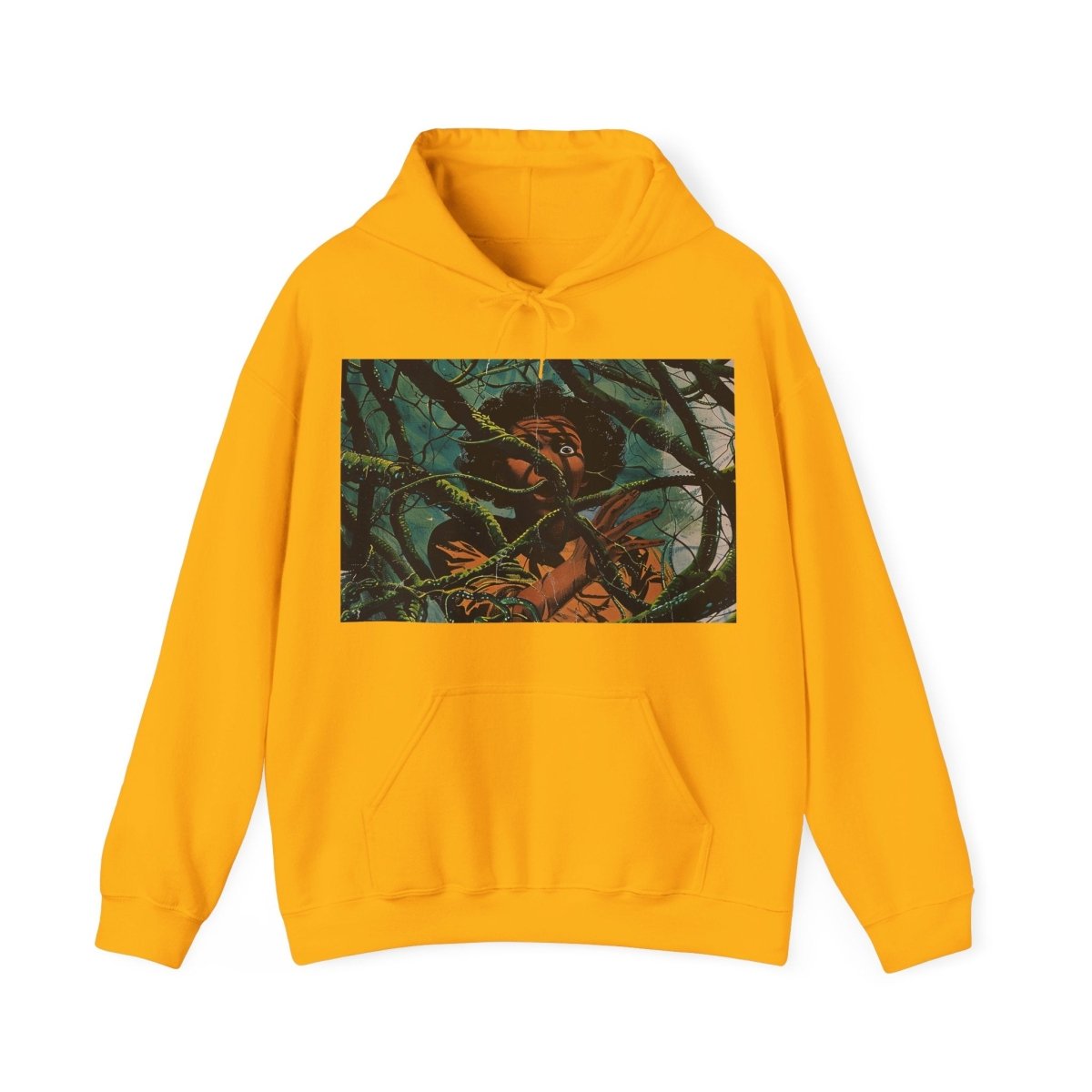 Plant Trap Hoodie - Afrocentric Art by The Trini Gee