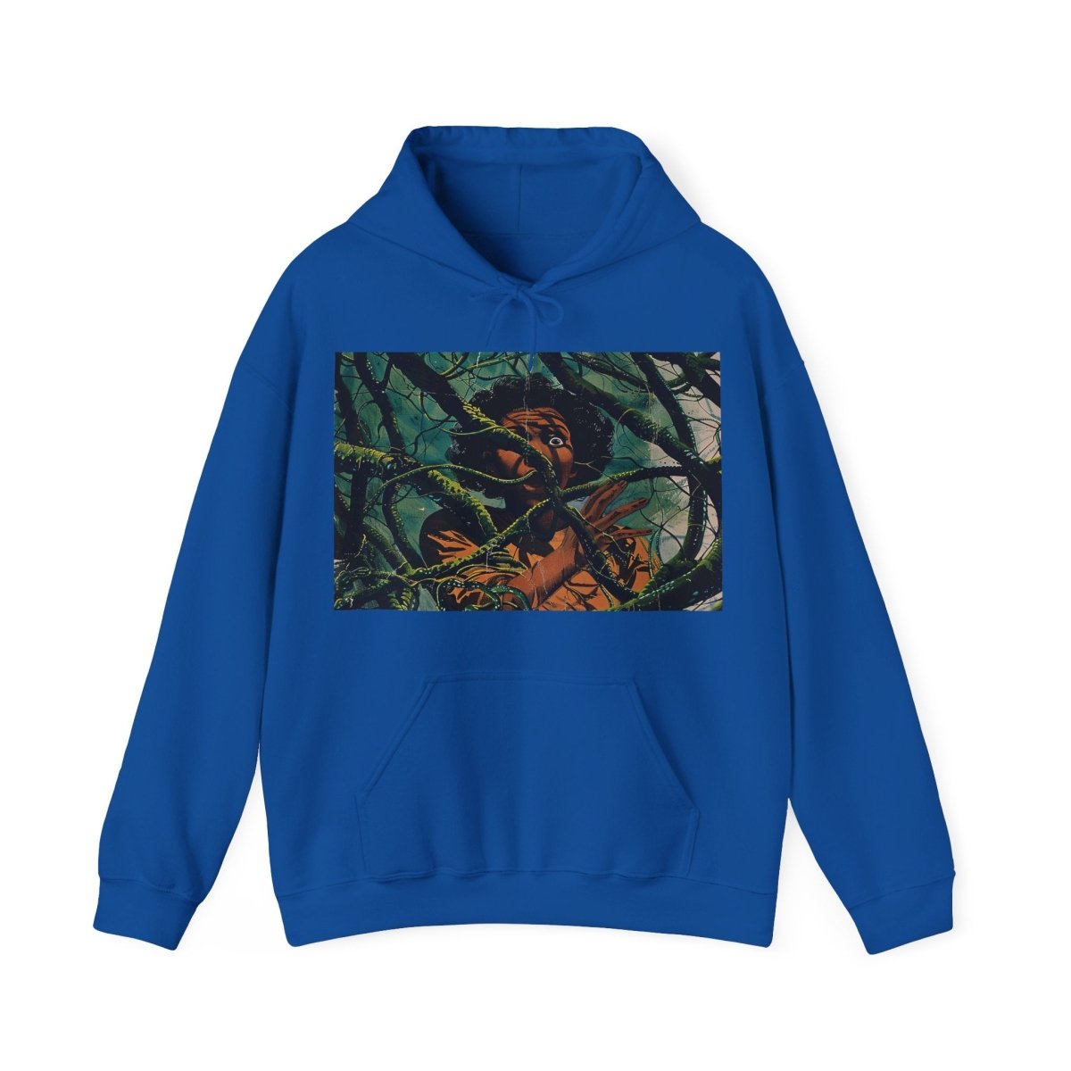 Plant Trap Hoodie - Afrocentric Art by The Trini Gee