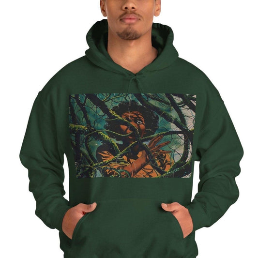 Plant Trap Hoodie - Afrocentric Art by The Trini Gee