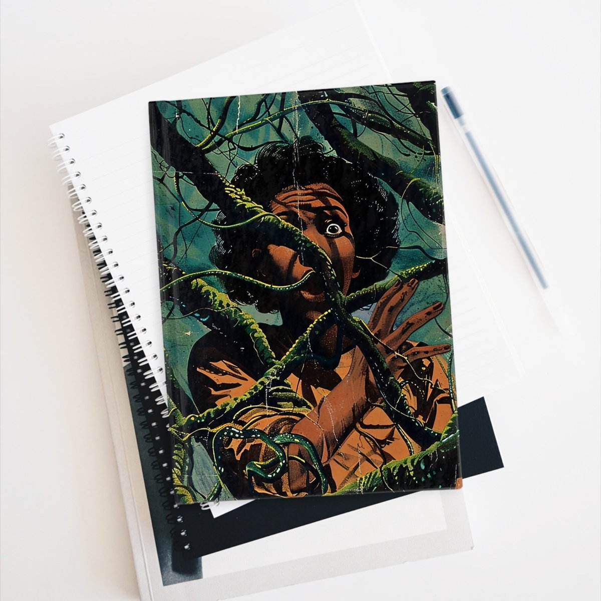 Plant Trap Journal - Afrocentric Art by The Trini Gee