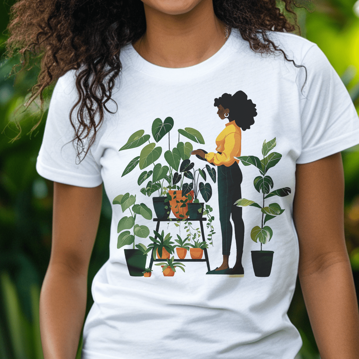Plant Woman Shirt - The Trini Gee