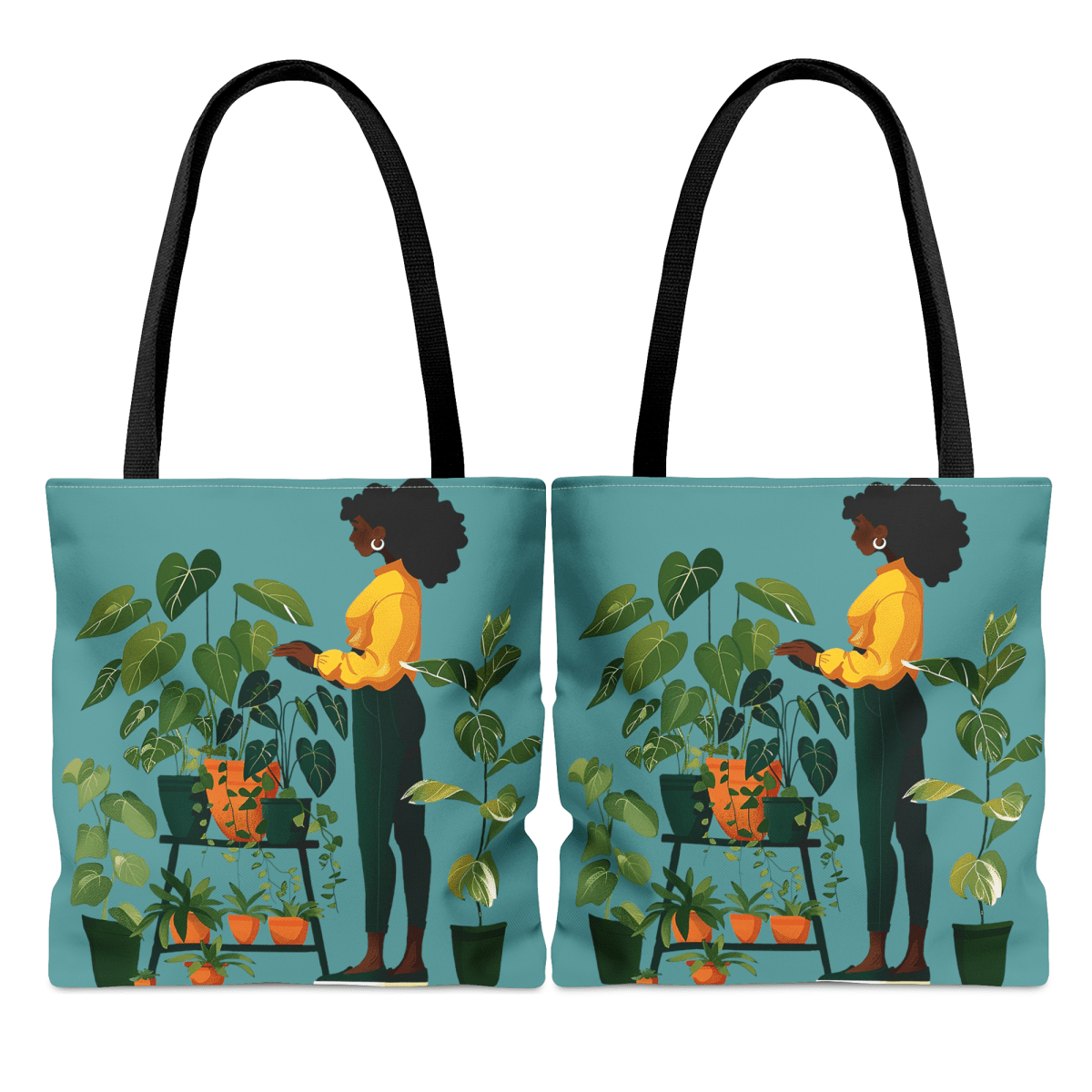 Plant Woman Tote Bag - The Trini Gee