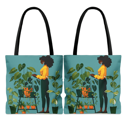 Plant Woman Tote Bag - The Trini Gee