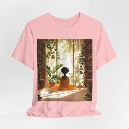 Plants Books Window Shirt - Afrocentric Art by The Trini Gee