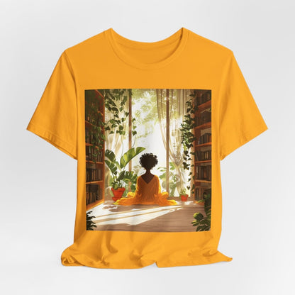 Plants Books Window Shirt - Afrocentric Art by The Trini Gee