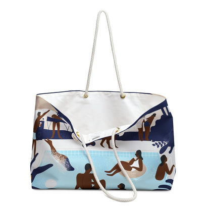 Pool Party Weekender Bag - Afrocentric Art by The Trini Gee