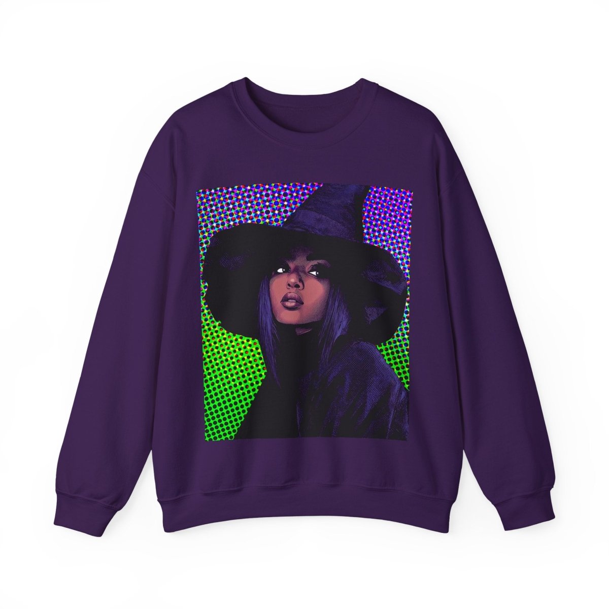 Pop Witch Sweatshirt - Afrocentric Art by The Trini Gee