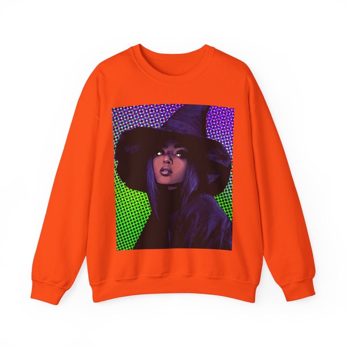 Pop Witch Sweatshirt - Afrocentric Art by The Trini Gee
