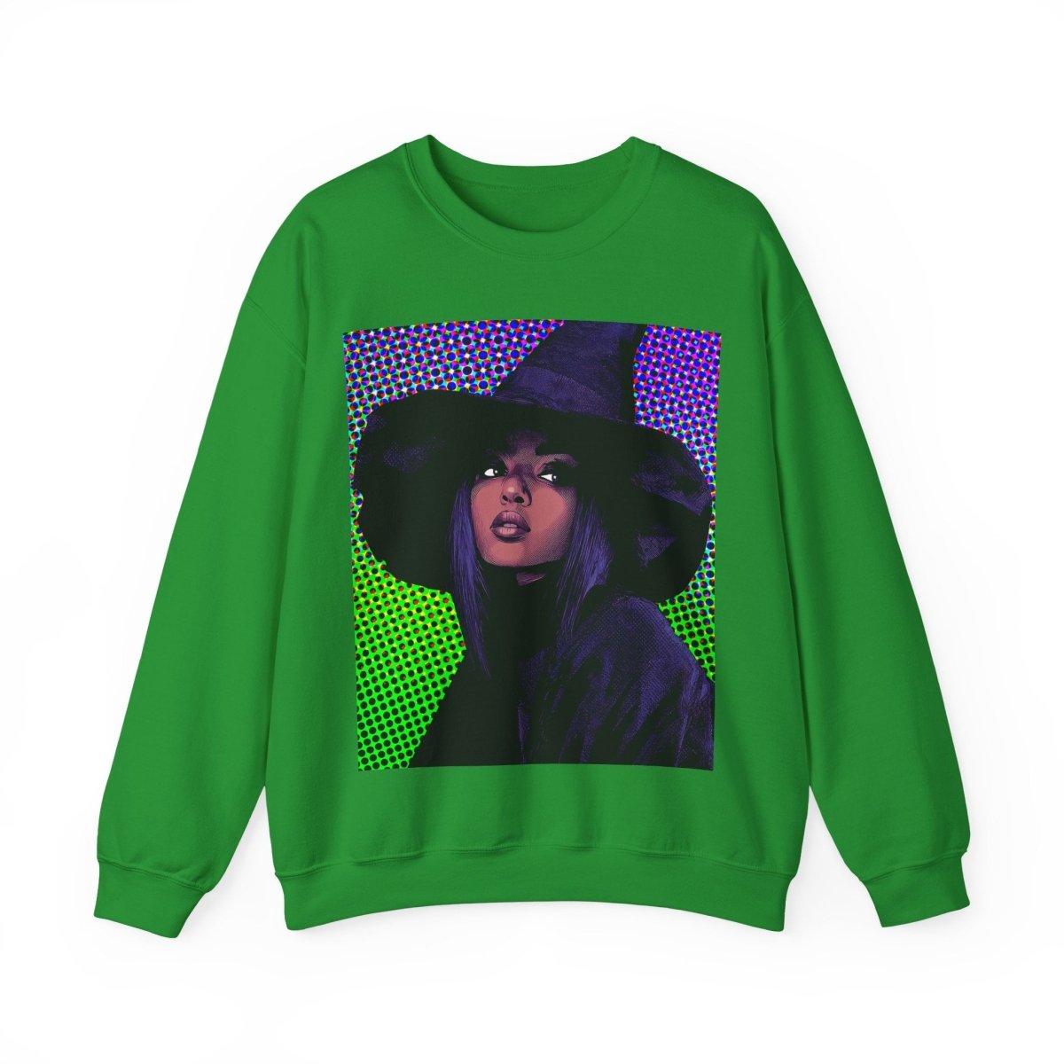 Pop Witch Sweatshirt - Afrocentric Art by The Trini Gee