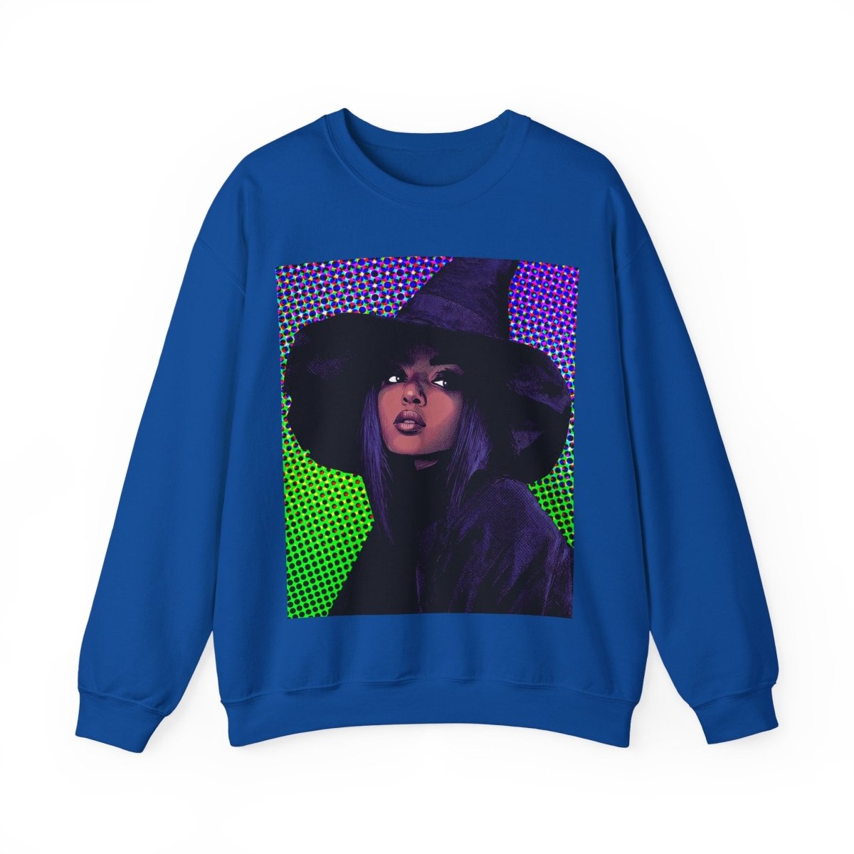Pop Witch Sweatshirt - Afrocentric Art by The Trini Gee