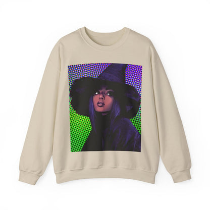 Pop Witch Sweatshirt - Afrocentric Art by The Trini Gee