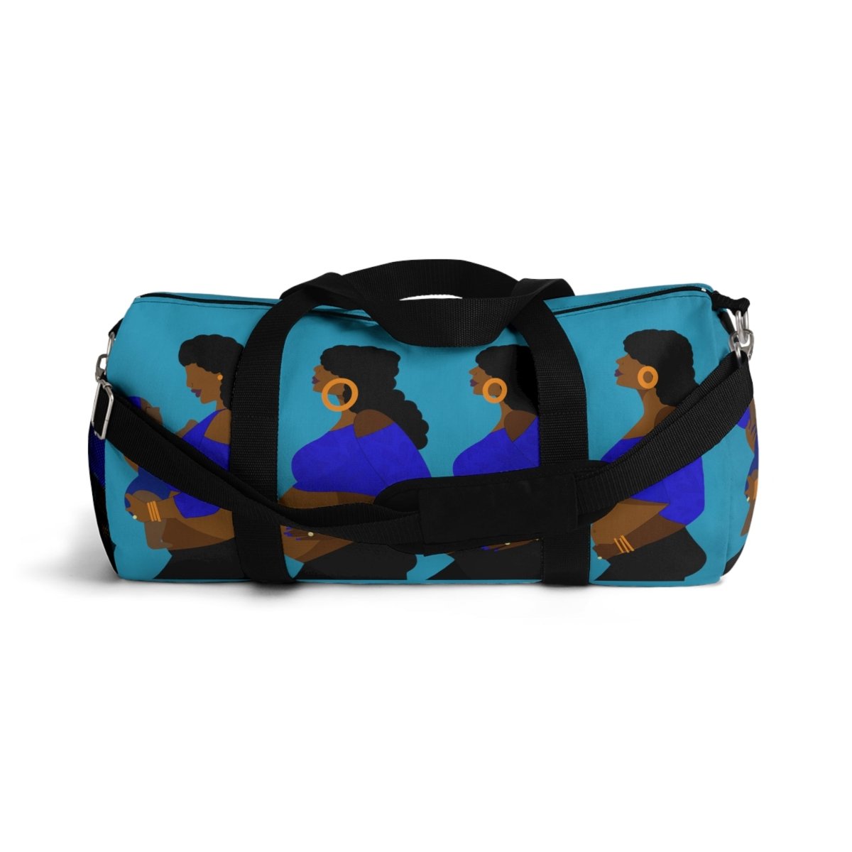 Pregnancy Blue Duffel Bag - The Trini Gee