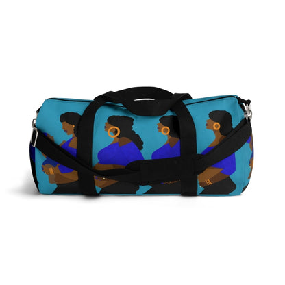 Pregnancy Blue Duffel Bag - The Trini Gee