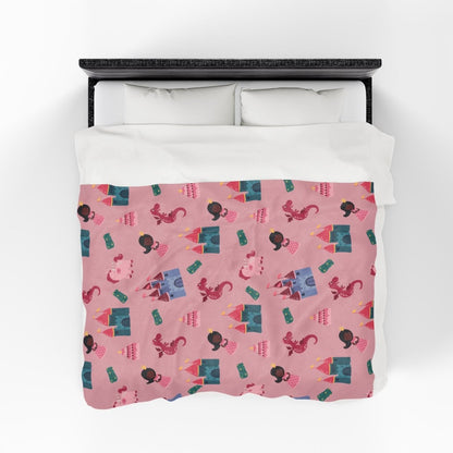Princess Dragon Blanket - The Trini Gee