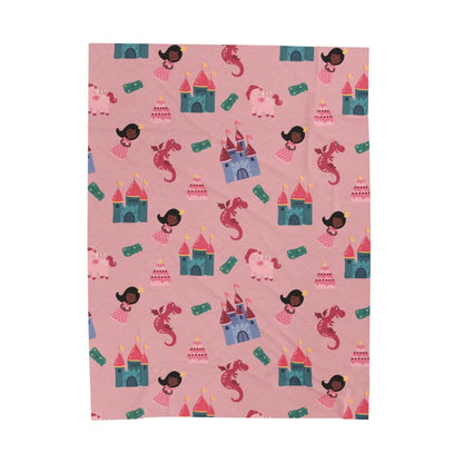 Princess Dragon Blanket - The Trini Gee