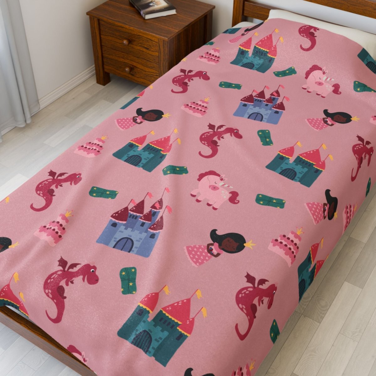 Princess Dragon Blanket - The Trini Gee