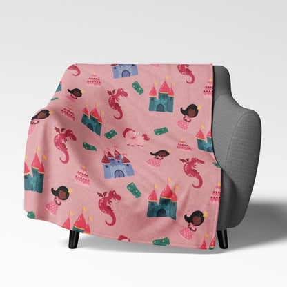 Princess Dragon Blanket - The Trini Gee