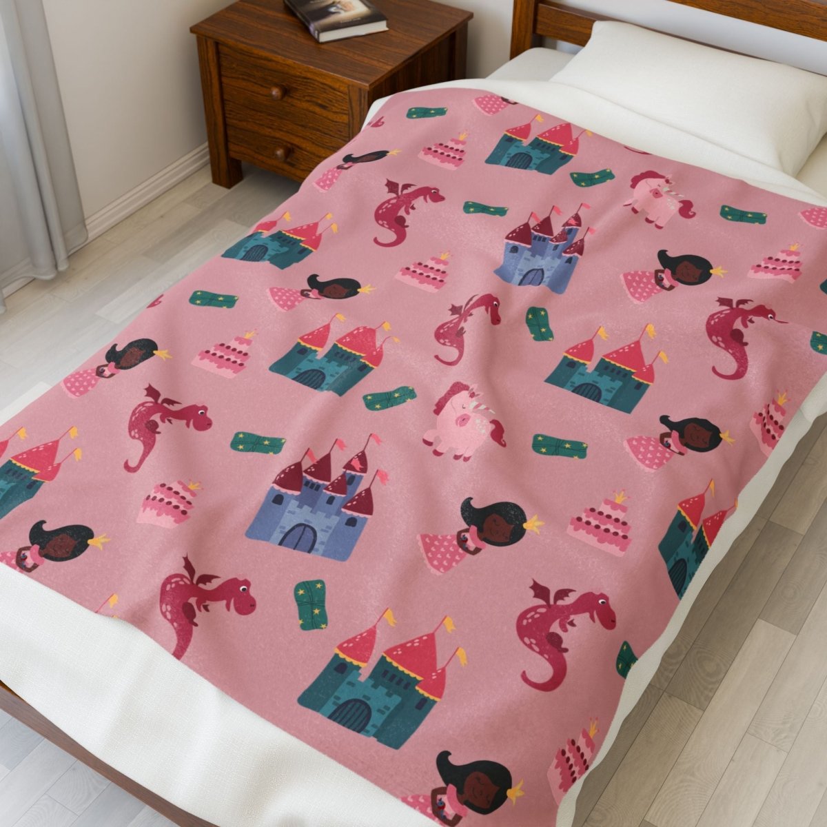 Princess Dragon Blanket - The Trini Gee